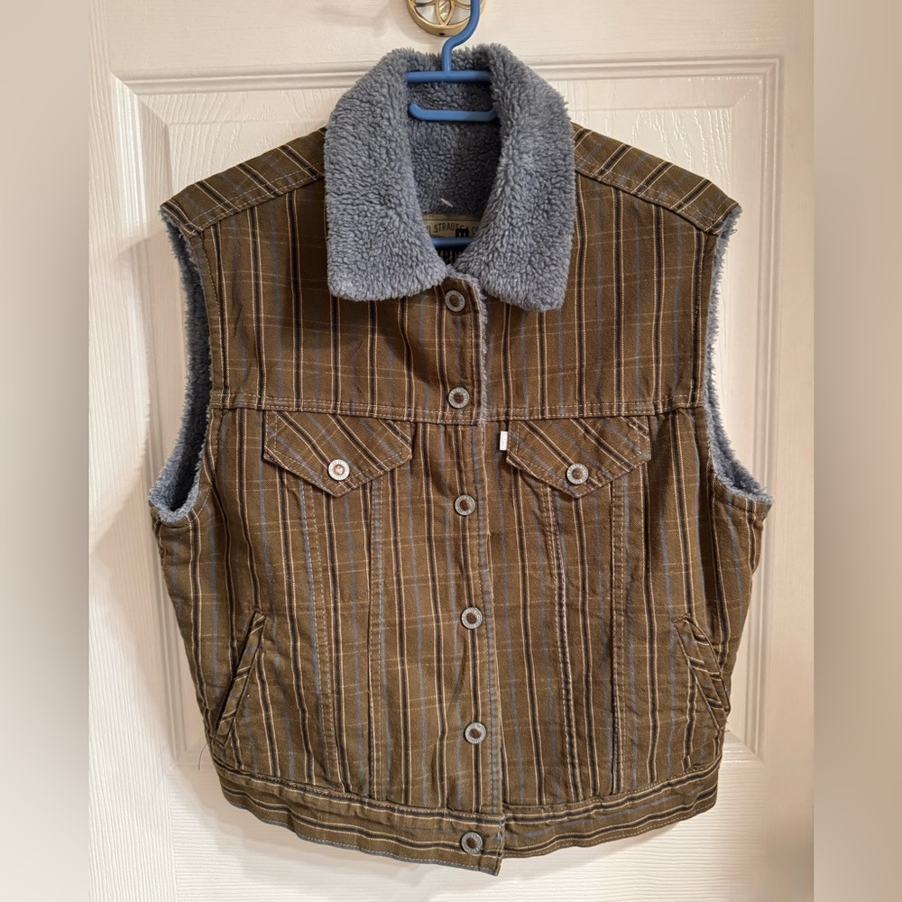 Levi's Strauss Silvertab vintage trucker jacket vest